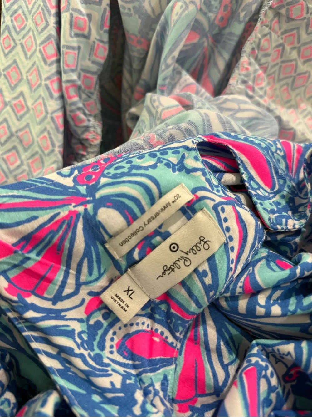 Lilly Pulitzer X Target Girls XL Maxi Dress Beach Picnic